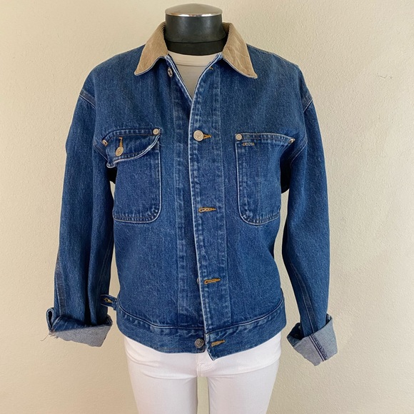 Vintage 80’s Polo Ralph Lauren Dungaree Jacket - Picture 5 of 12